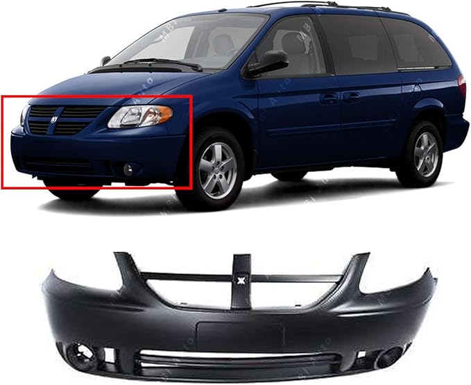 BUMPERS THAT DELIVER Primered, Front Bumper Cover Fascia