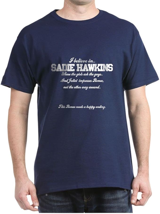 CafePress Sadie Hawkins Tshirt 100 coton Amazon.fr Vêtements et