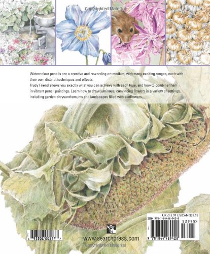 Drawing & Painting Flowers with Coloured Pencils