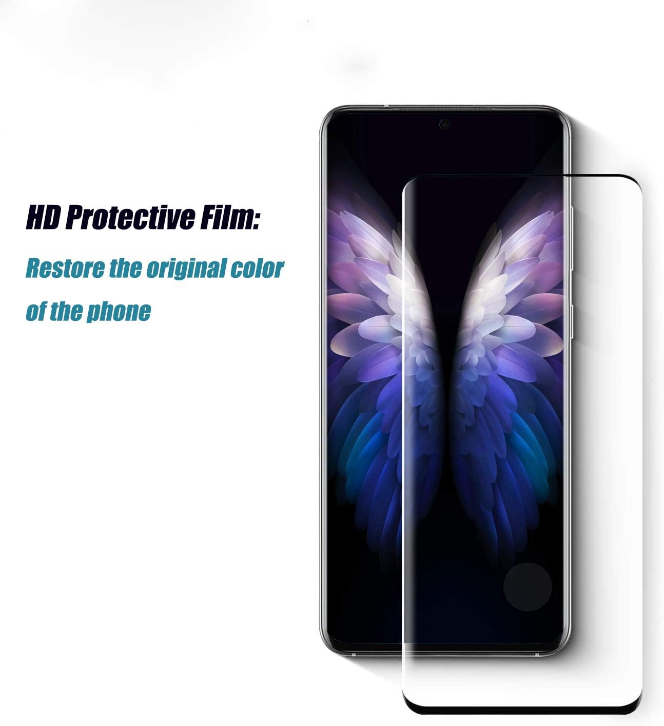 Screen Protector for Samsung Galaxy S20 Plus Tempered Glass Anti-Scratch Film - Image 3