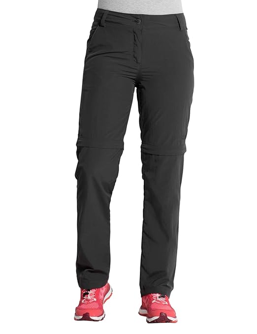Jack Wolfskin Damen Marrakech Zip Off Pants Uv-Schutz Outdoor Schnelltrocknend Freizeit, Reisehose Hose