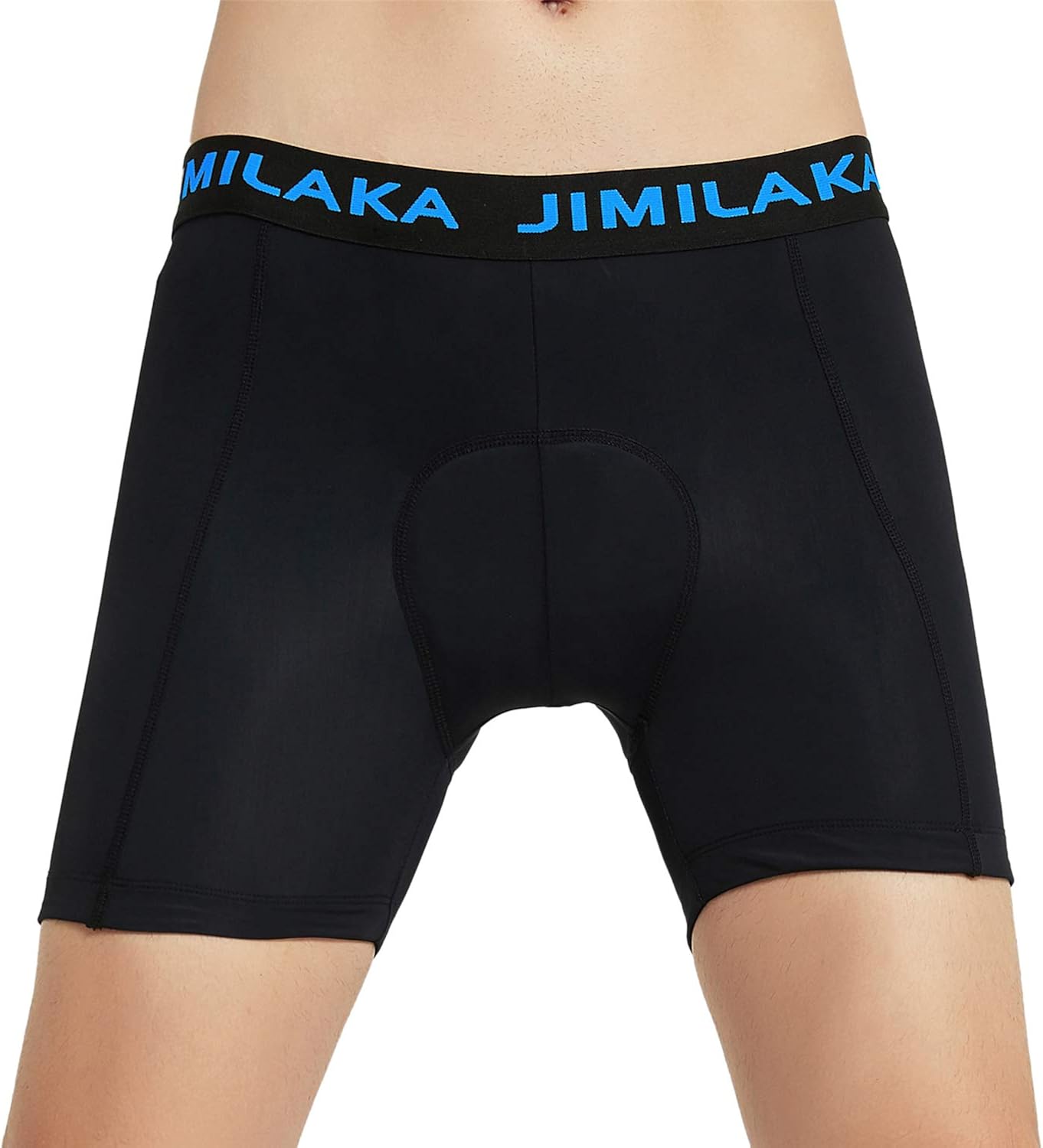 Jimilaka Men's Cycling Underwear Shorts 3D Padded Bike Bicycle MTB Liner Riding Shorts: Clothing