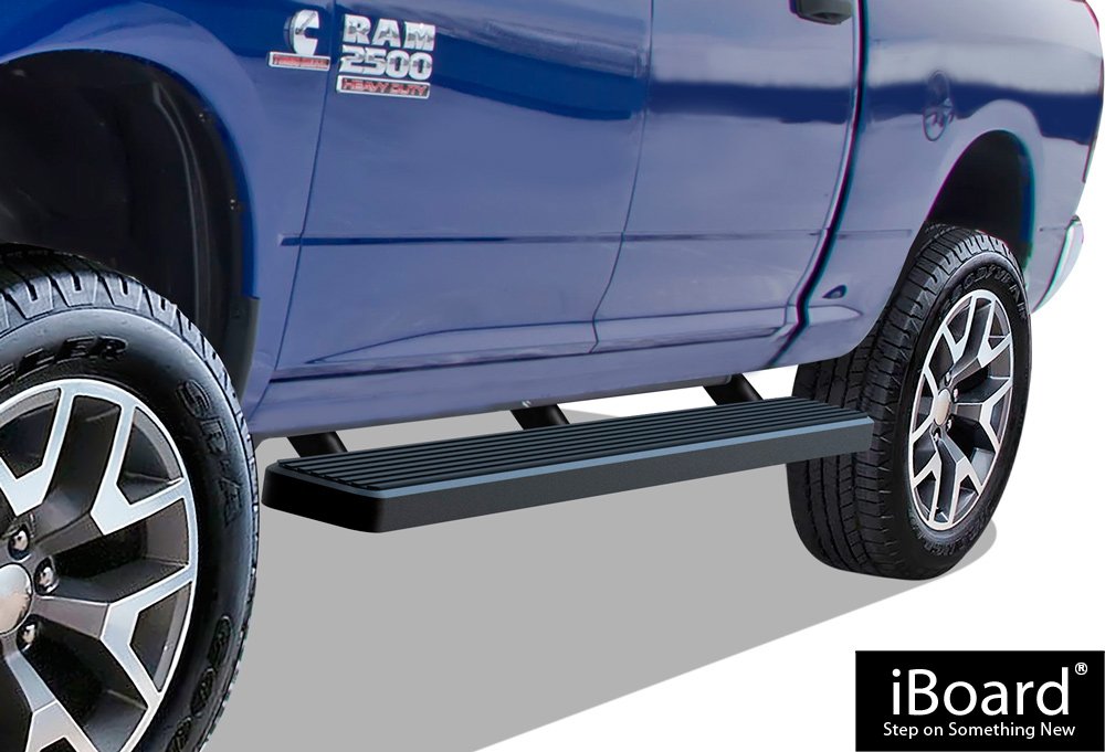 5'' Black Bend Step Bars Fit 2009 Ram 1500/ 20102017 Ram 2500 3500