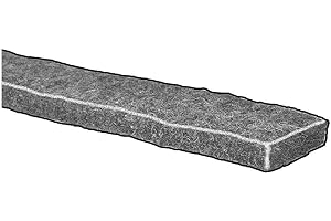 GRAINGER APPROVED Felt Strip, F7, 1/4 in T, 1/4 x 60 in