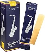 Vandoren Traditional Tenor Saxophone Reeds 1 (Box of 5)