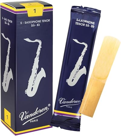 Vandoren Traditional Tenor Saxophone Reeds 1 (Box of 5)