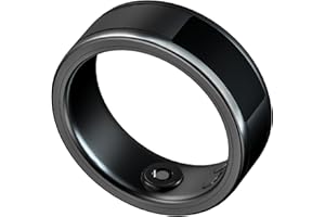 momax 1-Sense Smart Ring, All-in-One Health Sleep Tracker, Touch Control, IP68 Waterproof, No APP Subscription, Health Tracker Ring for Men&Women, Android & iOS Compatible