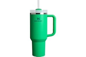 STANLEY Quencher H2.0 Tumbler with Handle and Straw 40 oz | Flowstate 3-Position Lid | Cup Holder Compatible for Travel | Ins