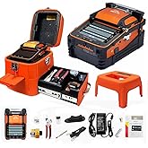 D YEDEMC SM&MM Six Motor Core Alignment Fiber Fusion Splicer Automatic FTTH Fiber Optical Welding Splicing 5S Heating 15S (Ai-9)