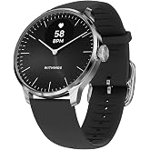 WITHINGS Scanwatch Light - Smart Watch, Heart Rate, Fitness Tracker, Black | Fitness tracker, cycle tracker, sleep monitoring, hybrid smart watch, Bluetooth, iOS &amp; Android