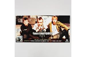 Three Days Grace Band Signed Album Insert - COA JSA
