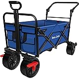 BEAU JARDIN Collapsible Folding Beach Wagon Cart