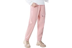 Happy Cherry Kids Boys Fleece Jogger Pants Girls Snow Pants Waterproof Fleece Lined Pants for Girls & Boys