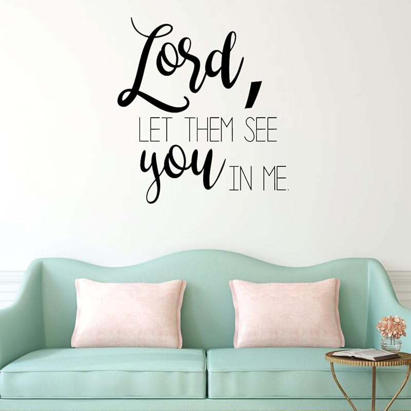 Christian Wall Decal Lord, Let Them See You
