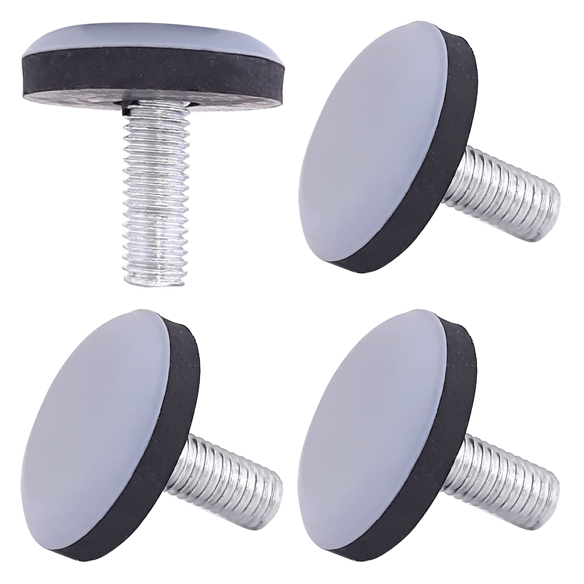 Cyclingcolors 3701260875991 Adjustable Foot, Grey, 30 mm