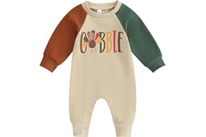 TWOPUMPKIN Halloween Baby Boy Girl Outfit Pumpkin Long Sleeve Onesie Romper Jumpsuit Halloween Clothes Girl Boy