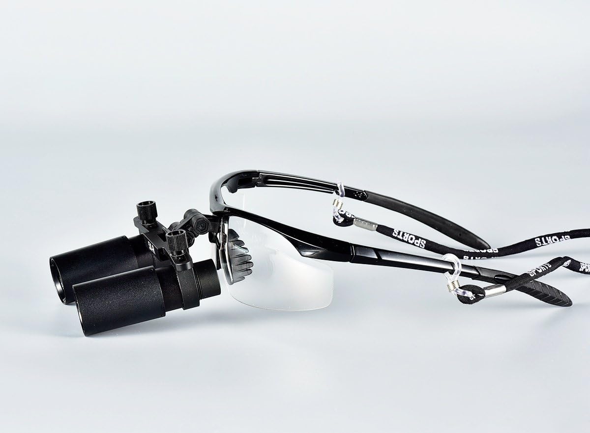 Songzi Optics 5X 6X Optional Binocular Medical Surgical Dental Loupes for Surgery Vascular Anastomosis Operation Others (Working Distance: S (340mm), Magnification:6X)