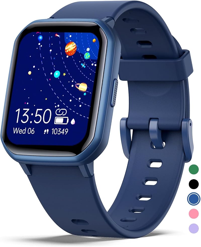 Mgaolo Kids Smart Watch Boys Girls Fitness Tracker Heart Rate Sleep Monitor