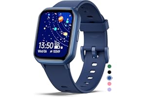 MgaoLo Kids Smart Watch for Boys Girls,Kids Fitness Tracker Smartwatch with Heart Rate Sleep Monitor,Waterproof Pedometer Activity Tracker for Android iPhone, Birthday Present