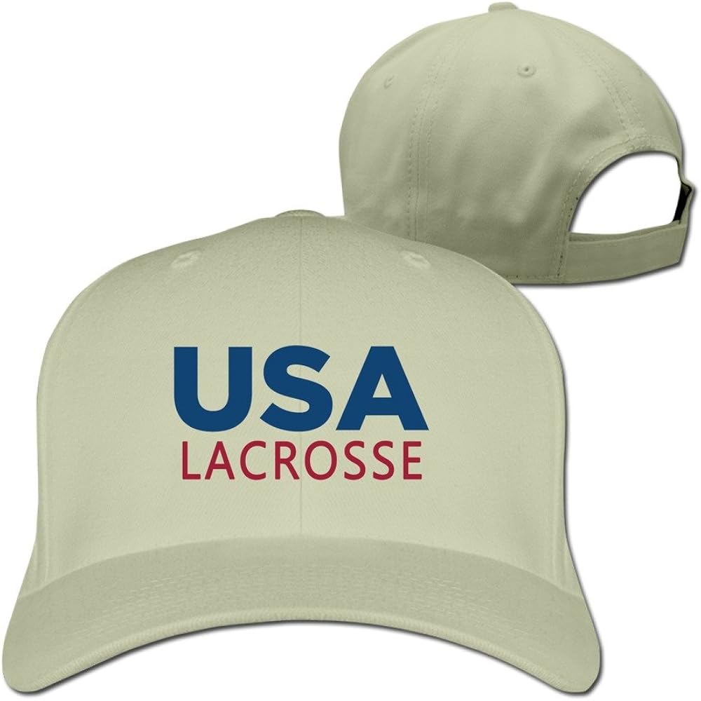 Unisex USA Lacrosse Adjustable HatBaseball Cap Amazon.ca Clothing