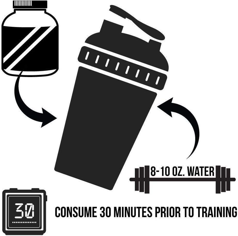 Bare Performance Nutrition, Flight Pre Workout, Energy, Focus & Endurance, Formulated with Caffeine Anhydrous, DiCaffeine Malate, N-Acetyl Tyrosine (30 Servings, Blue Raspberry): Health & Personal Care
