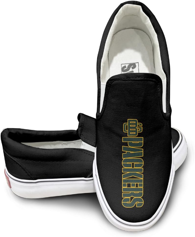 HYRONE Green Bay Logo Packers Cool Sport Shoes Sun Black