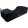 Puransen Lash Pillow for Lash Extensions - Comfortable Velvet Memory Foam Eyelash Pillow, Protect The Neck When Used for Lash Extension Grafting Make Up (Black)