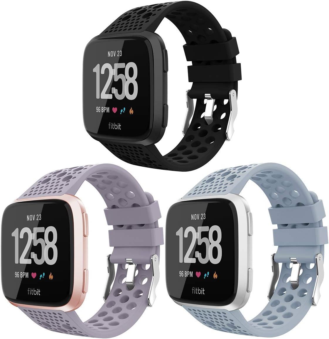 fitbit versa breathable band