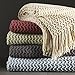 Brielle Home Winding Wave Cable Knit Throw, 50x60, Sage