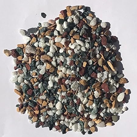 StonesForever Tumbled Garden, Landscape and Decorative 3-8 mm Natural Stone Gravel, 5 kg,