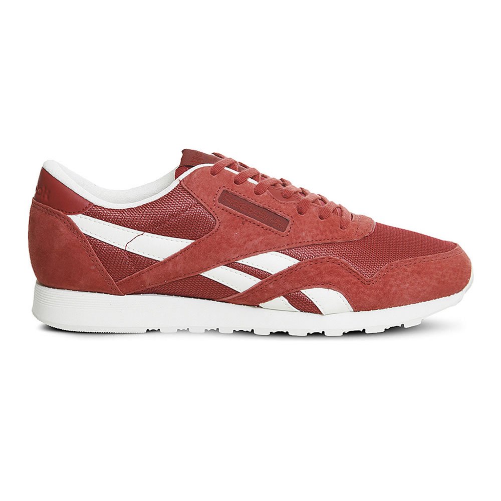 red classic reebok shoes