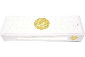 SQUARE HOUSE Heidi Swapp 9.5" Foil Applicator Machine Starter Kit, 4 Roller, Up to Letter-Size (9.5") Electrothermal Laser-Printer Toner-Reactive Foiling, Compatible with Toner-Reactive Foils & Carrier Sheets