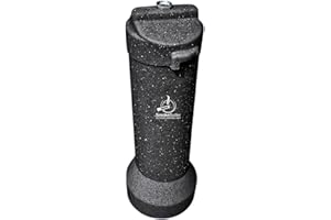 SmokeButler Outdoor Cigarette Disposal Unit – Heavy-Duty Smoking Receptacle, Commercial-Grade, 100% Aluminum Lined, Rotomolded Poly Construction (Black Granite)