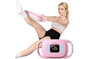 OurStarry Smart Ab Trainer Machine with Bluetooth Music & Counter, Sit Up Assistant Core Workout Equipment with Foam Cushion for Home Gym Fitness