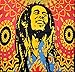 ModTradIndia-Bob Marley Tapestry, Indian Hippie Wall Hanging, Bohemian Bedspread, Mandala Cotton Dorm Decor Beach Blanket