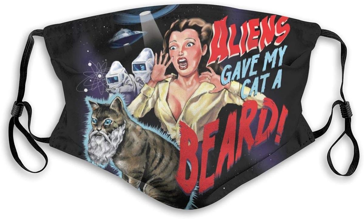 alien gave my cat a beard