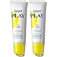 Supergoop! PLAY Lip Balm SPF 30 with Mint - 0.5 fl oz, Pack of 2 - Broad Spectrum SPF Lip Balm with Hydrating Honey, Shea Butter & Sunflower Seed Oil - Great for Active Days