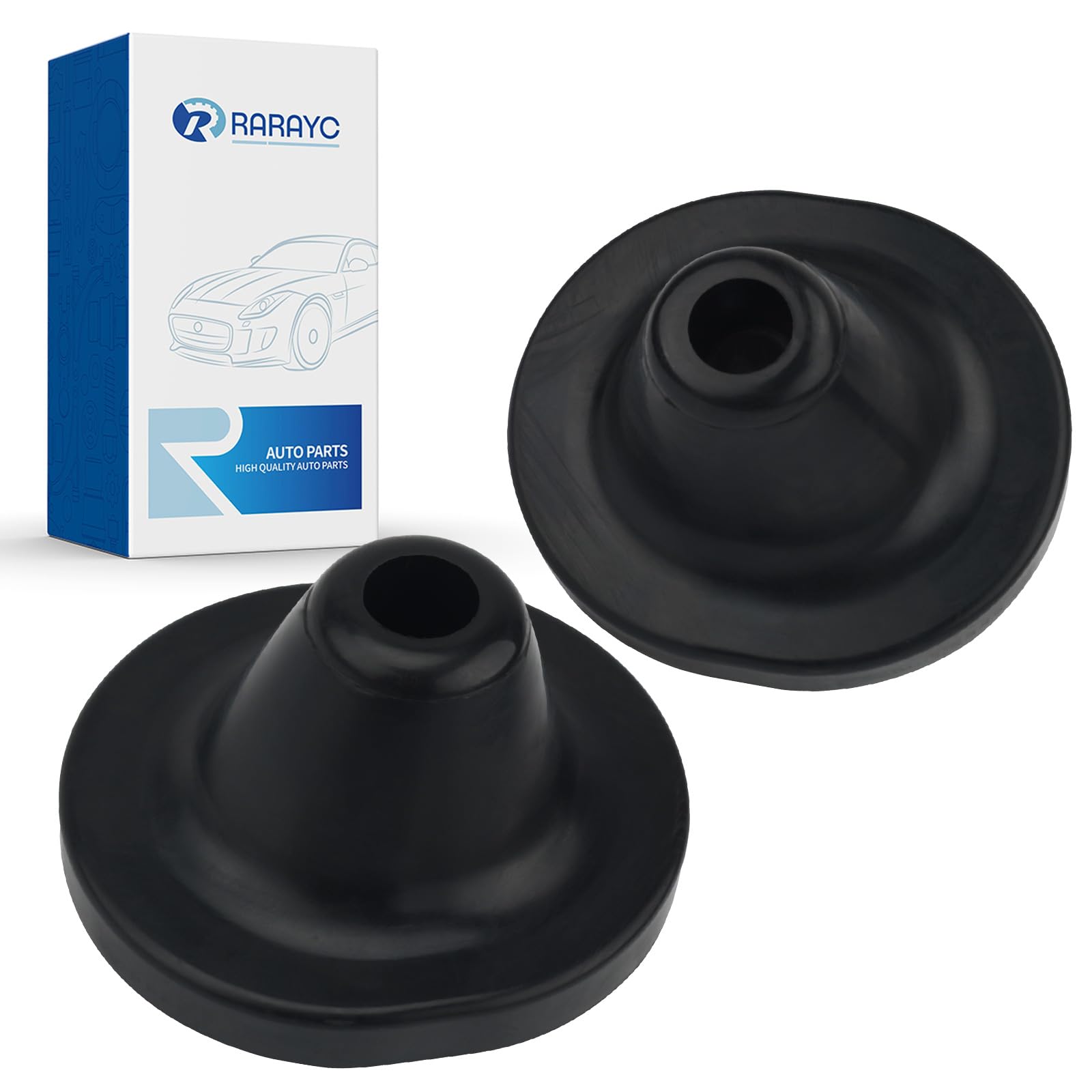 Photo 1 of RARAYC Hood Bumper Compatible with 2008-2017 Cascadia Freightliner P3 Replace Rear Hood Cones A18-59704-000 A17-20868-000 M17455UB (2PCS)