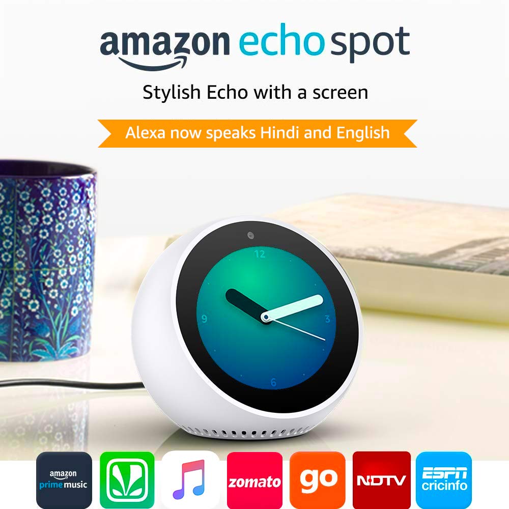 alexa echo spot amazon