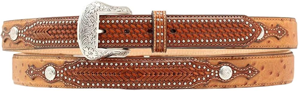 nocona ostrich belt