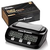 Chess Armory Digital Chess Clock - Portable Timer