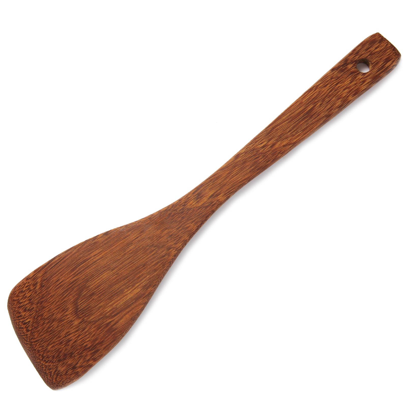 Photo 1 of Wooden Spatula for Non Stick Cookware,Wood Utensils Set for Cooking,Long Handle Flat Frying Inclined Spatula,Healthy and High Moist Resistance (1Pcs)