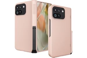 Miimall Shockproof Cases for Pixel 9 Pro Fold 5g Case, [Kickstand & Hinge Protection][All-Inclusive Protection] Anti Drop Protective Case for Google Pixel 9 Pro Fold 5g Phone Case, Gold