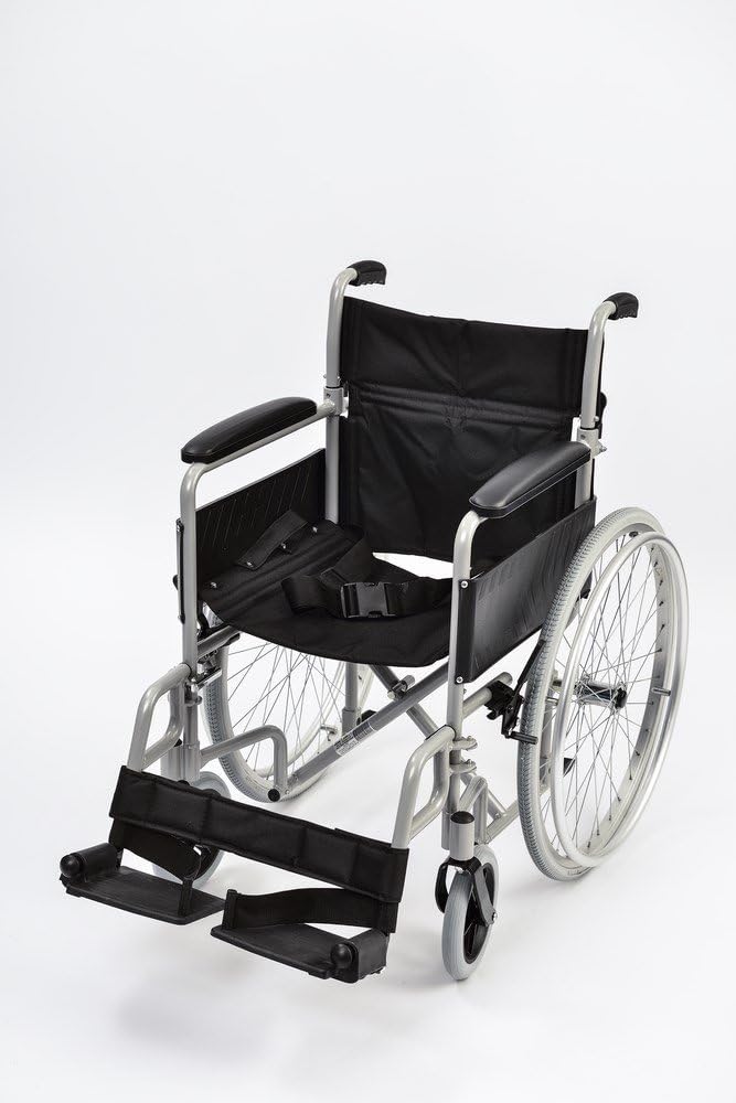NRS Healthcare N43723 Transit-Lite Wheelchair - Self Propelled - Grey (Eligible for VAT relief in the UK) - Image 5