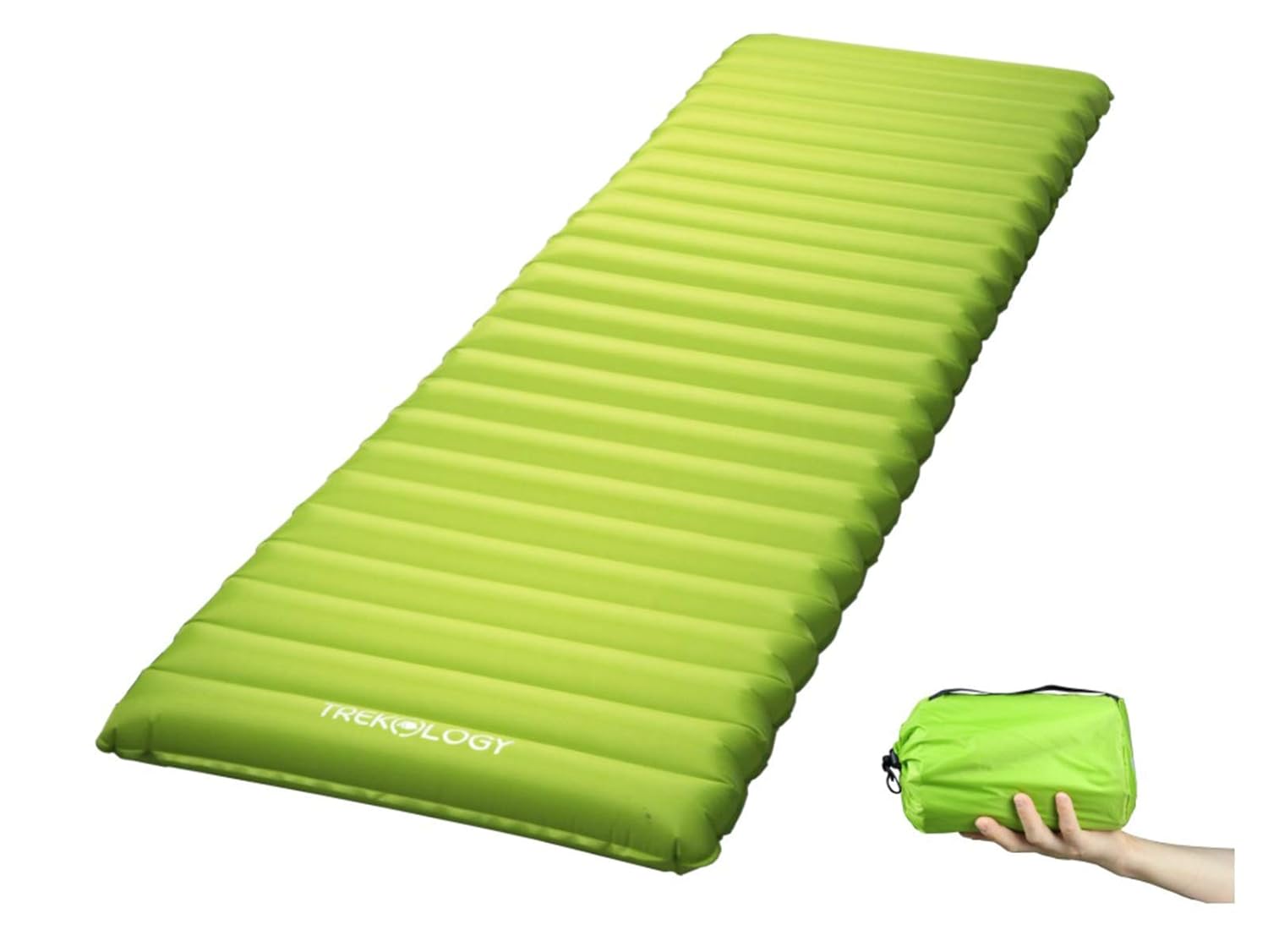 Trekology Inflatable Sleeping Pad, Camping Mats for Sleeping - w/Air Pump Dry Sack Bag - Compact Lightweight Camp Mat, Ultralight Comfortable ... Trekology Inflatable Sleeping Pad, Camping Mats for Sleeping - w/Air Pump Dry Sack Bag - Compact Lightweight Camp Mat, Ultralight Comfortable ...