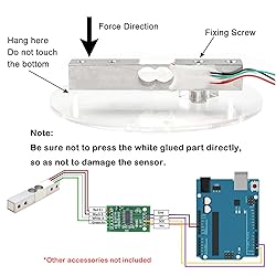 Geekstory Digital Load Cell Weight Sensor 3kg High