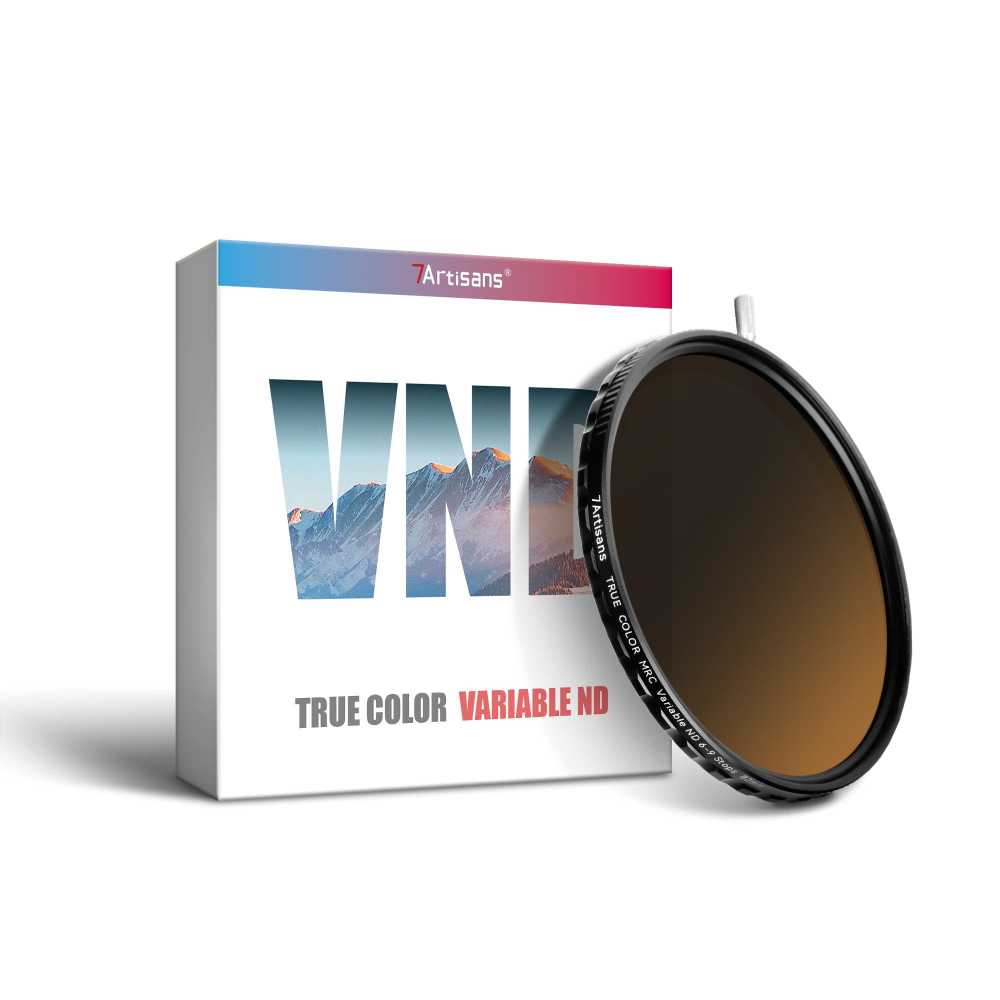 7artisans True Color VND 2-5/6-9 Stops Adjustable Neutral Density Filter 72mm