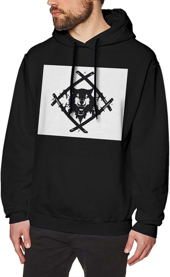 Amazon.com: Xavier Wulf Tapestry -£¨1£ Adult Men's and A Hoodie. Black 