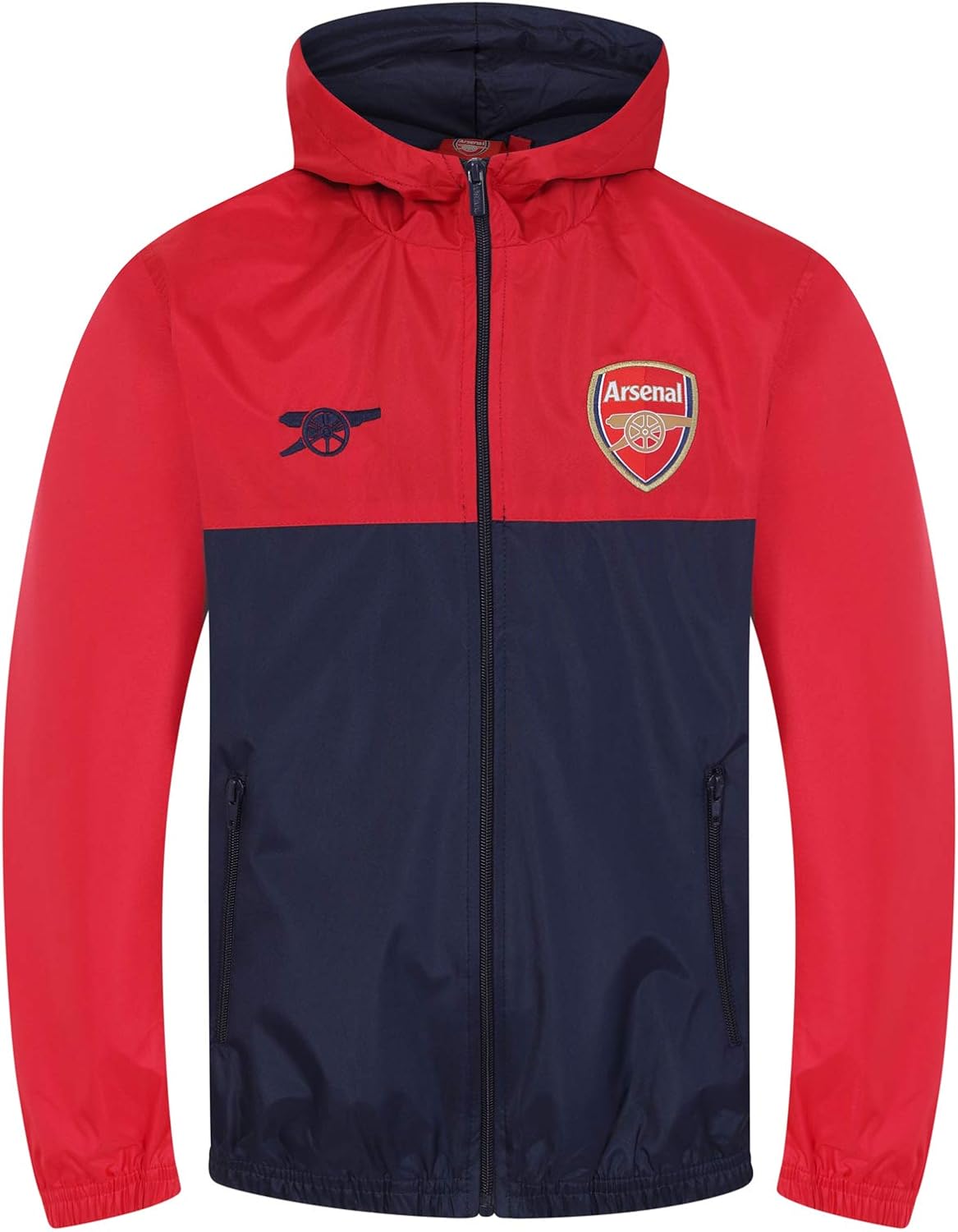 Arsenal FC Official Football Gift Boys Shower Jacket Windbreaker 89