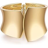 choice of all Chunky Gold Cuff Bracelet Bangle Bracelets for Women Irregular Wrist Cuff Bracelets for Women Trendy Non Tarnish 2025